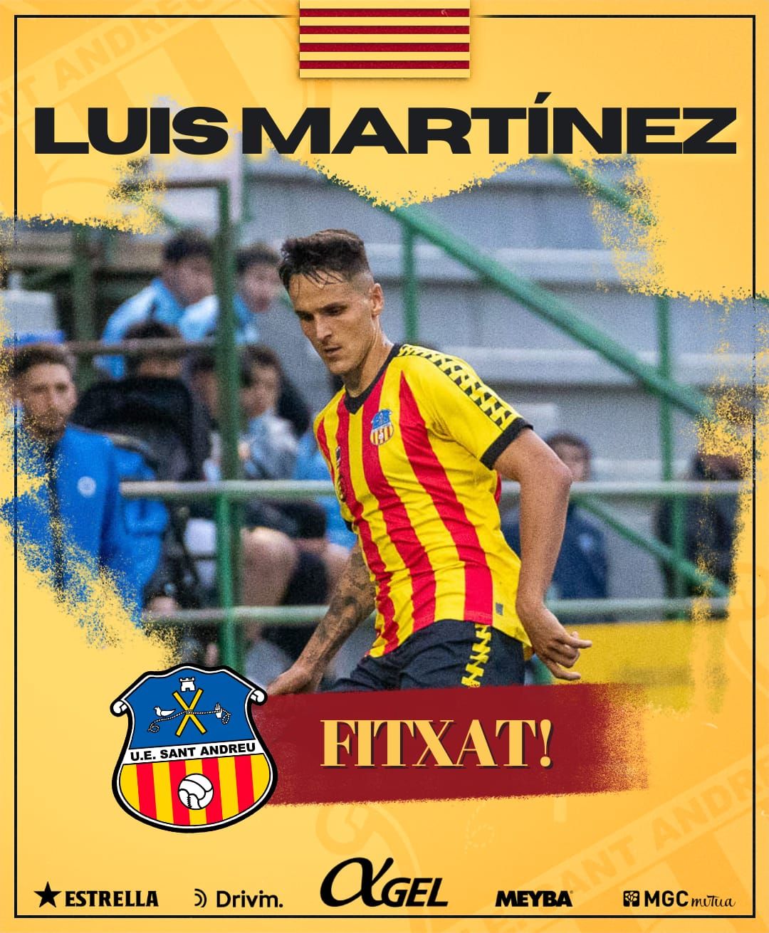 Luis Martínez de Quel torna al Sant Andreu