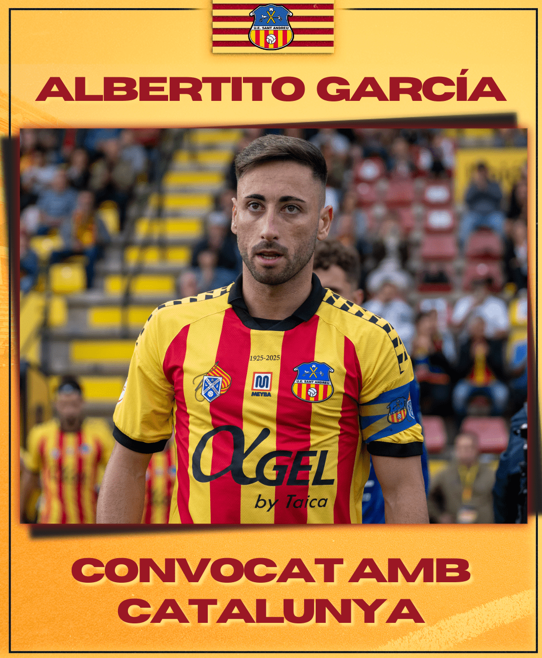 Albertito García, convocat amb la selecció nacional de Catalunya