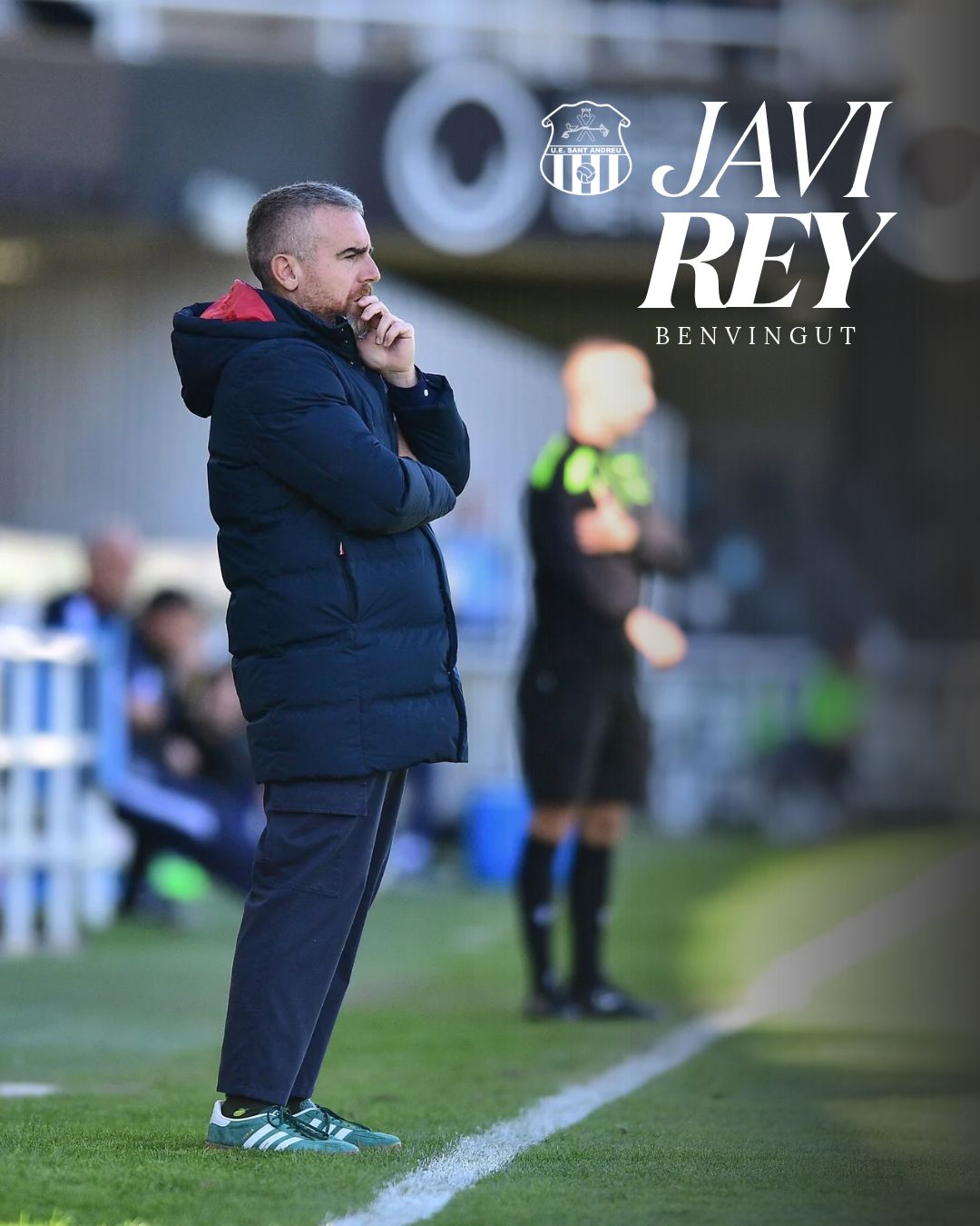 Comunicat oficial: Javi Rey, nou entrenador del Sant Andreu