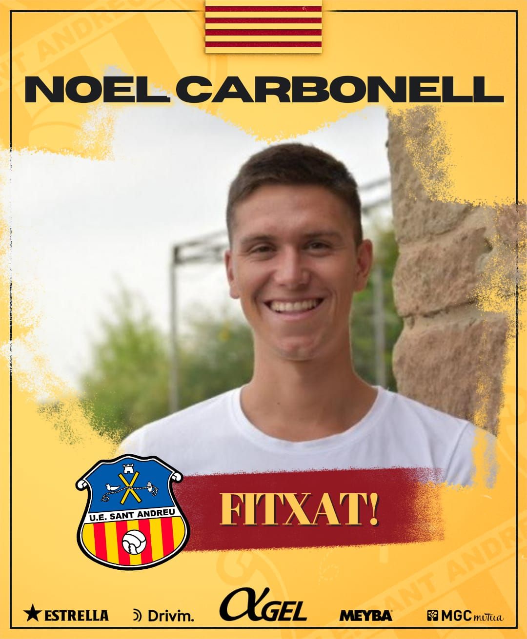 Noel Carbonell enforteix el mig del camp del Sant Andreu