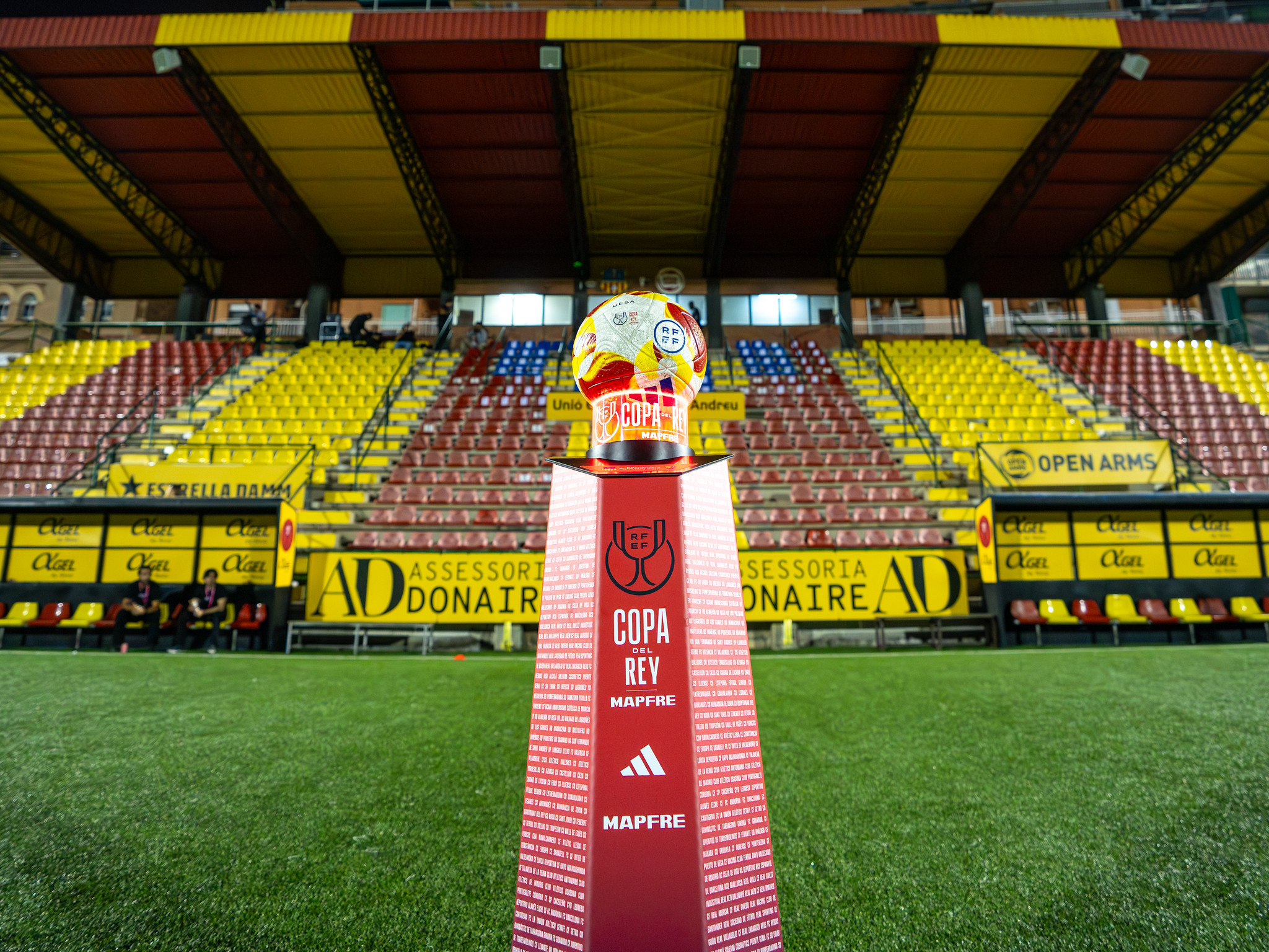 Els vuit possibles rivals del Sant Andreu a la Copa del Rei