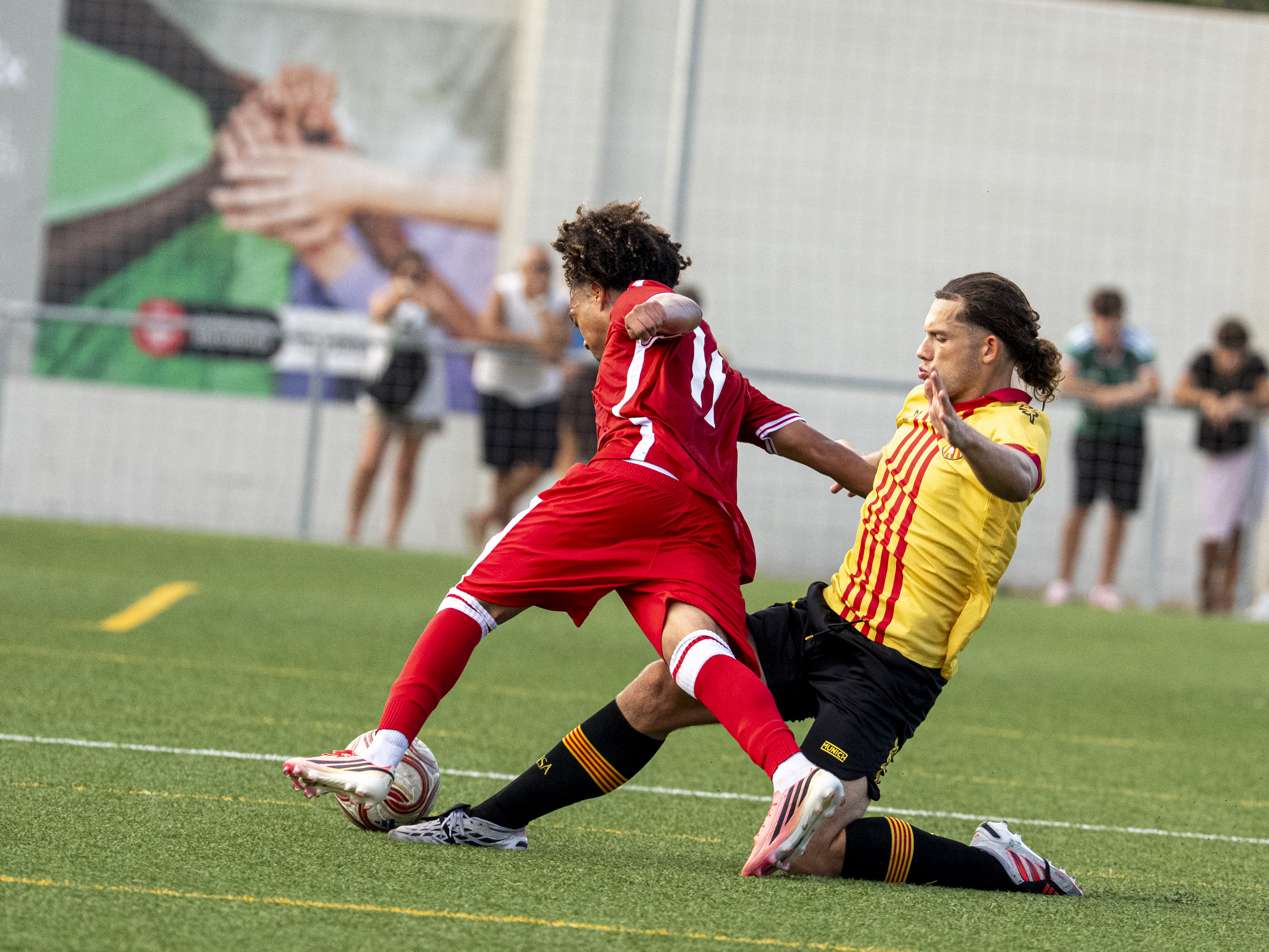 Sant Andreu - Valle de Aranguren: a per la primera victòria