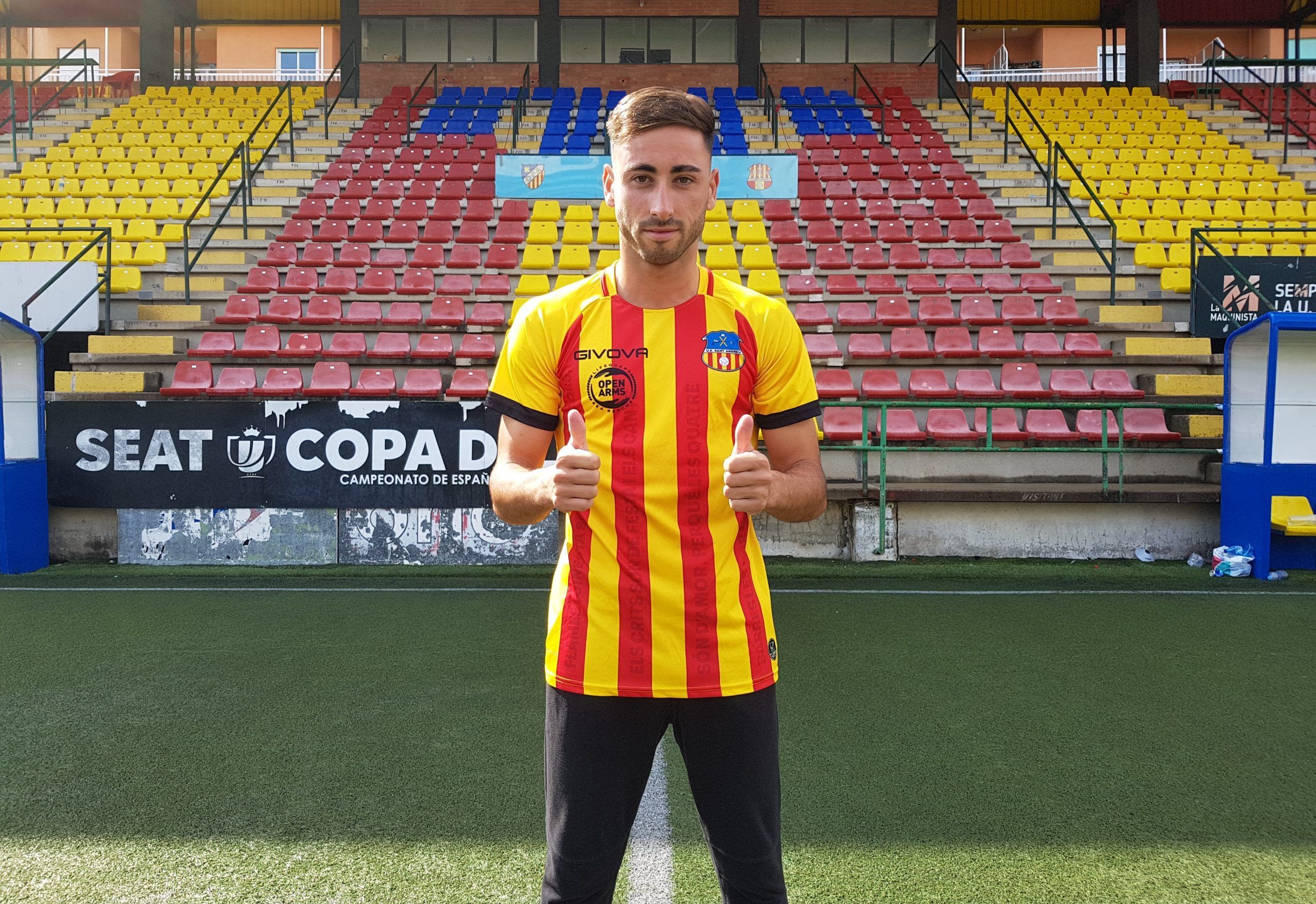 Alberto García torna al Sant Andreu